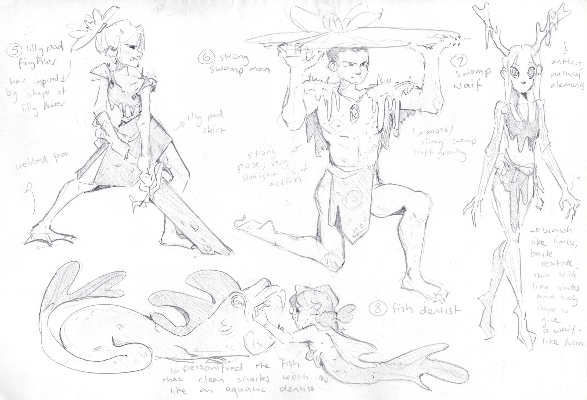 Character Design - Sketches 2